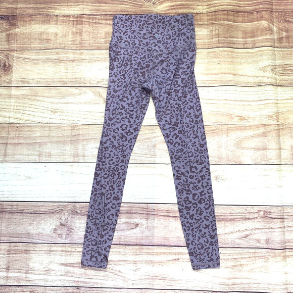 Athleta Elation Ultra High Rise Tight Pants Leggings XS Cheetah Print Women‎ - Picture 2 of 9